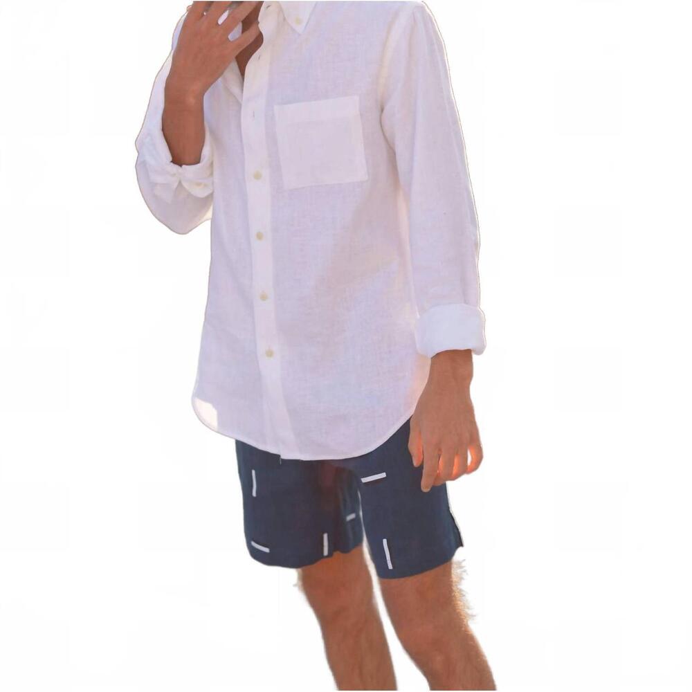 NEW ALEX CRANE bo pull-on shorts in blue